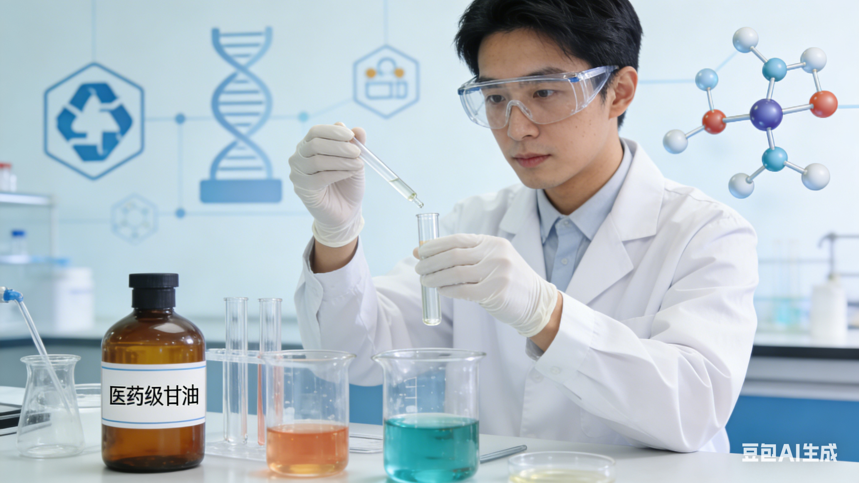 甘油在医药领域应用突破，新型保湿剂研发成功